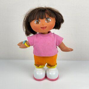Dora The Explorer Talking Dancing Doll 2001 Pink Orange Outfit Tested Toy